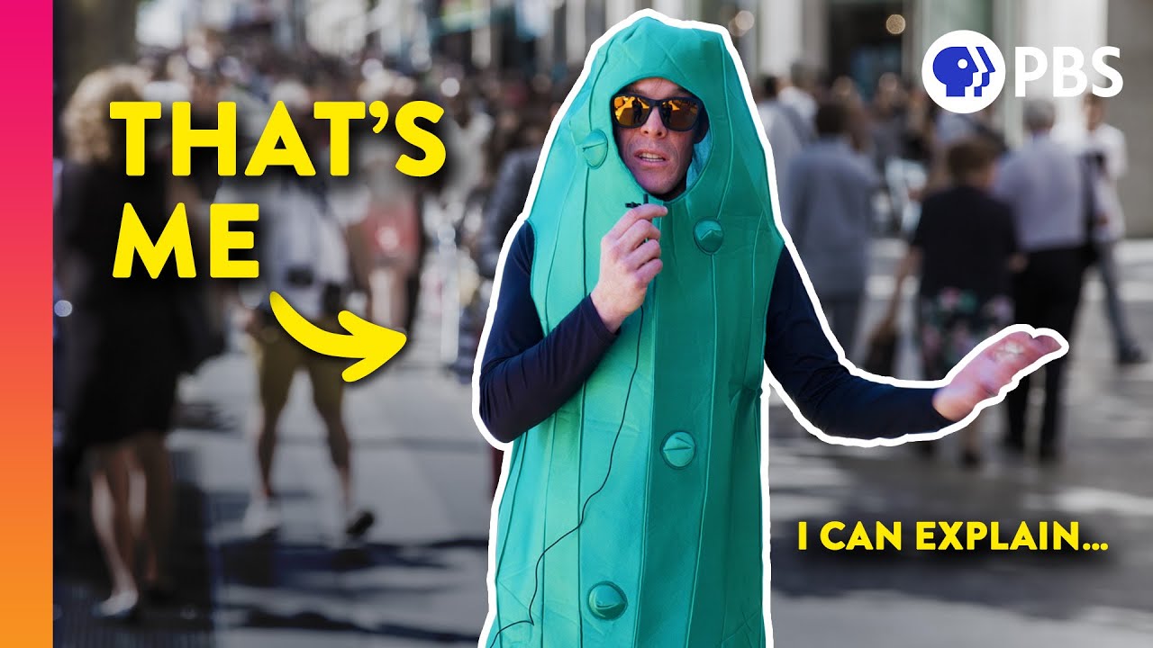 I dressed up as a pickle to figure out why our brains get embarrassed