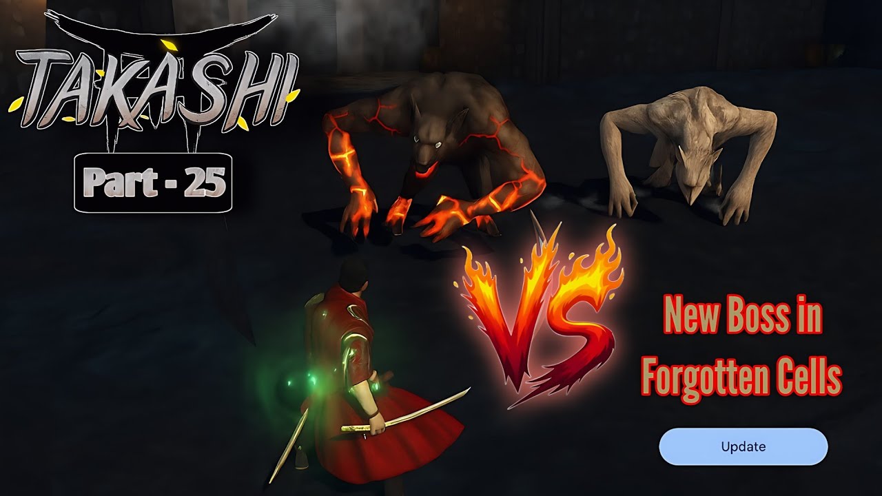 New Boss Dungeon Beast & Beastess in Forgotten Cells | Takashi Ninja Warrior Update Gameplay Part 25