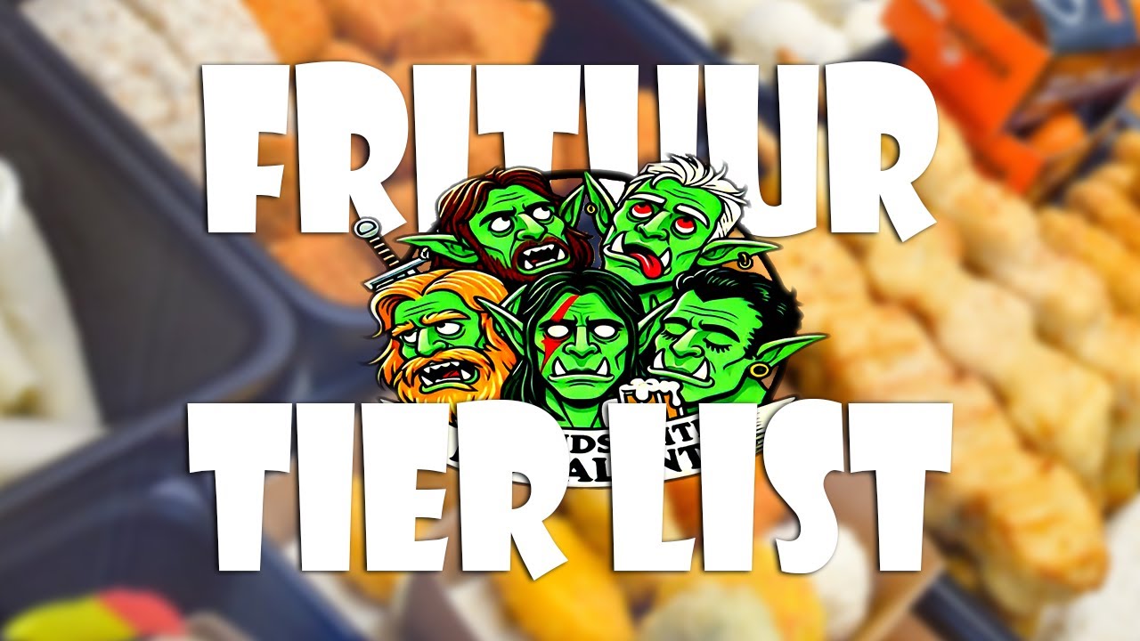 Friends With No Talents: DE FRITUURSNACK TIERLIJST