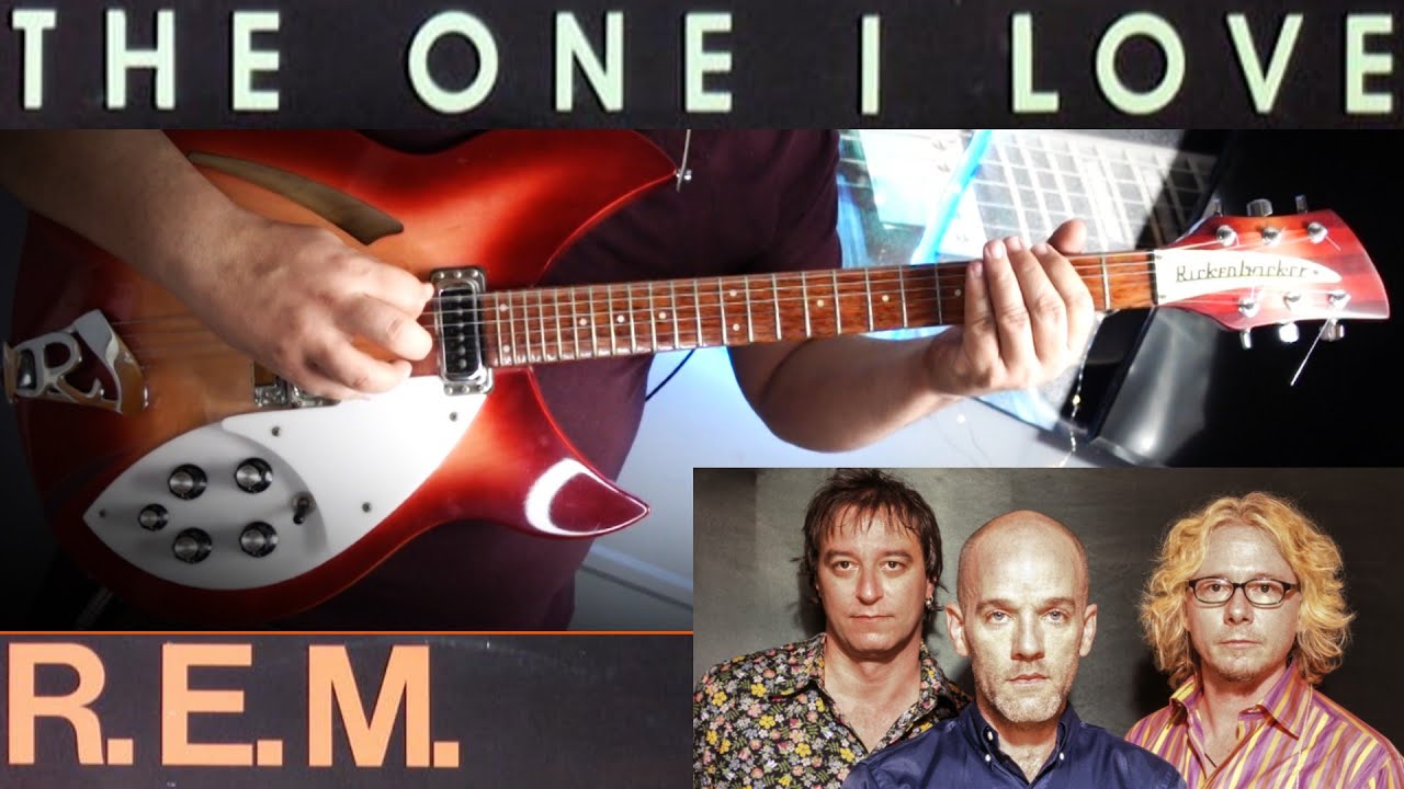 The One I Love. REM (Guitar Cover - Tutorial - Tab)