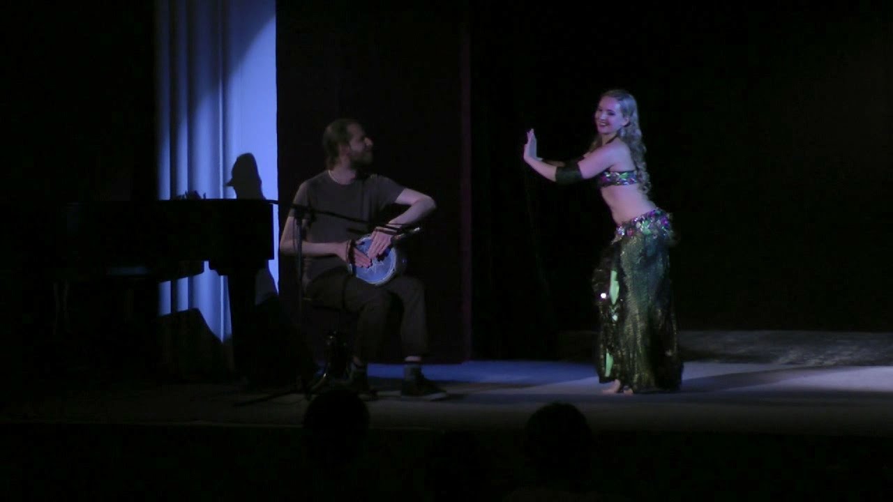 Kathreen Derouet - drum solo with the drummer Martin Jandourek