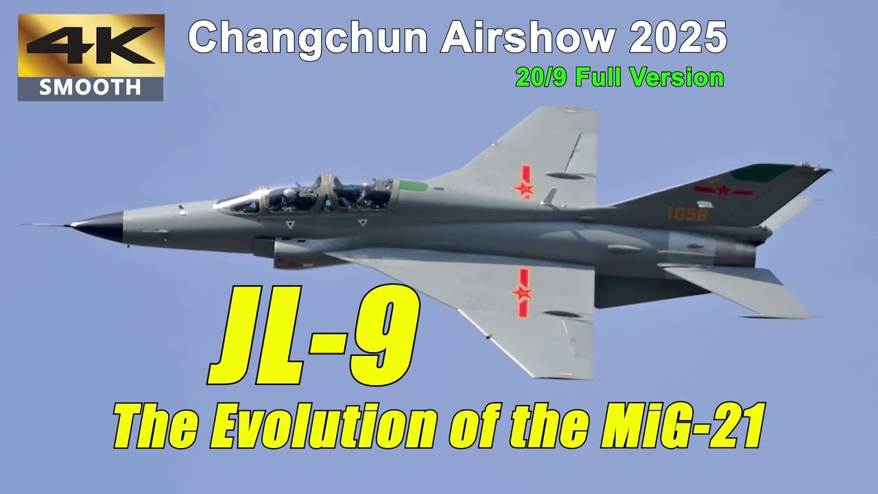 Full version: The Evolution of Mig-21: PLAAF JL-9 trainer @ Changchun Airshow 20/9/25