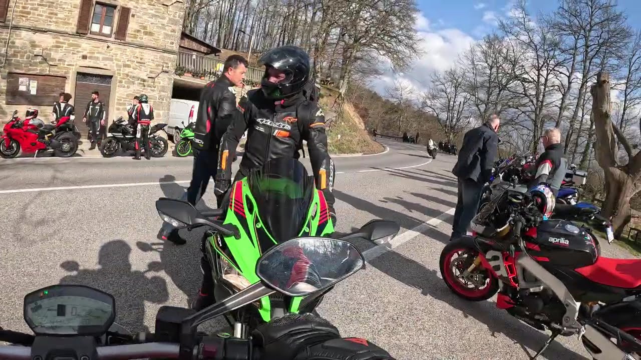 Primo Bocca Serriola del 2026... un sacco di moto... con imprevisto...