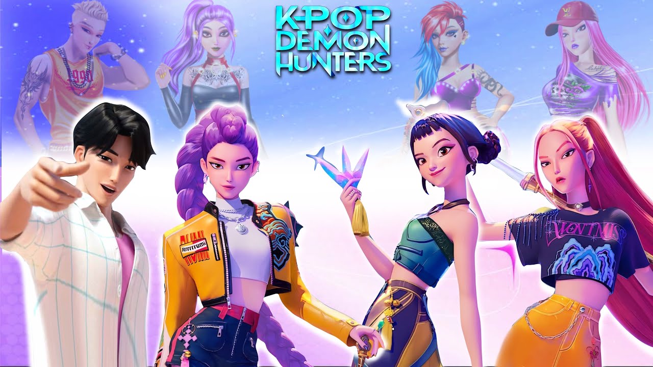 Преображение плохой девчонки от KPop Demon Hunters! Руми, Зои и Мира сияют, как плохая девчонка |...