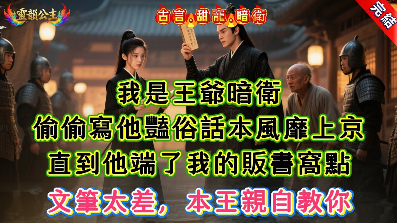【古言.短篇】《女暗衛，她圖謀不軌》我是王爺暗衛，偷偷寫他豔俗話本風靡上京，直到他端了我的販書窩點，文筆太差，本王親自教你 #爽文