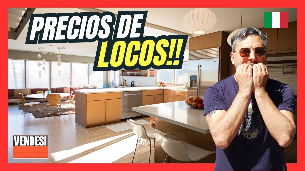 PRECIOS de DEPARTAMENTOS en ITALIA 🇮🇹 que te van a SORPRENDER!! 😱