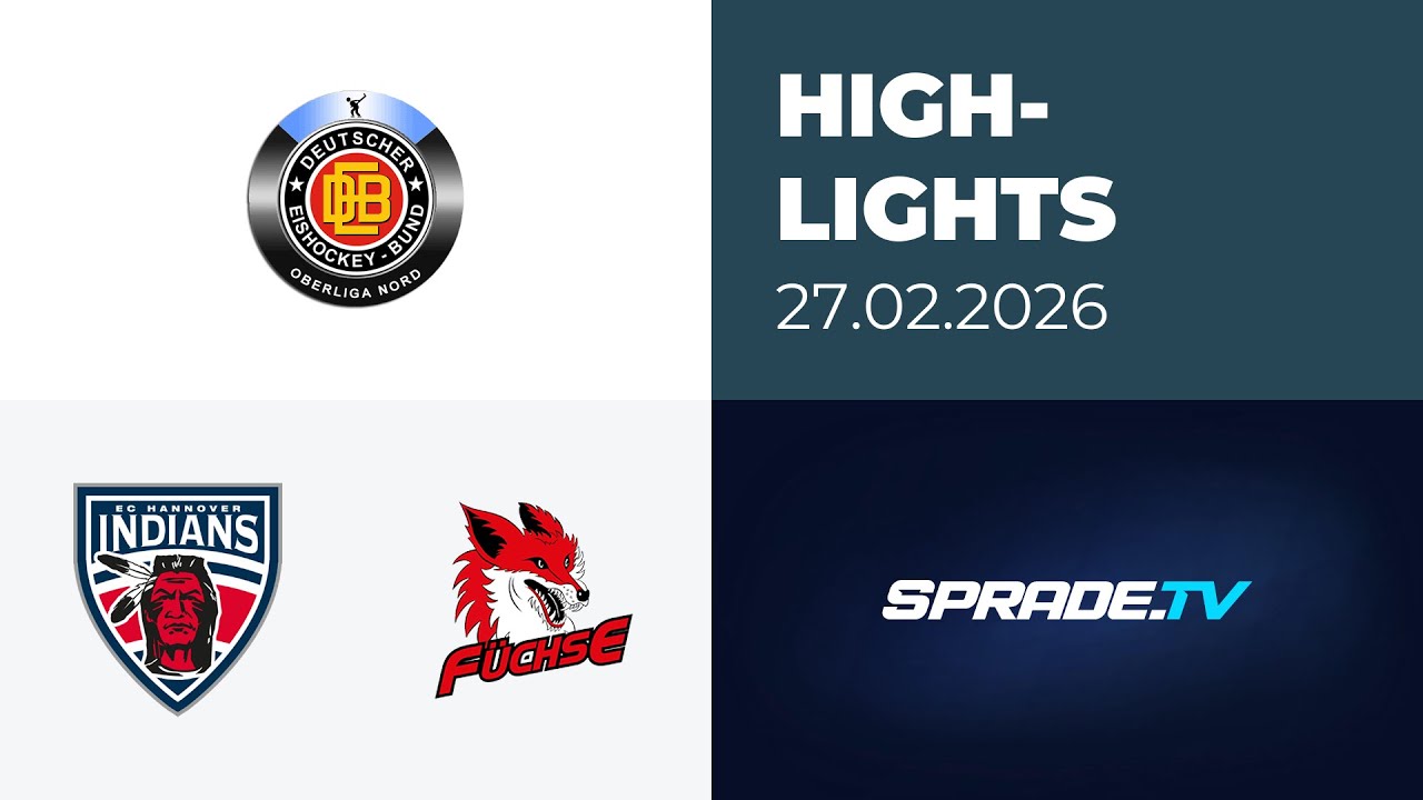 27.02.2026 - Highlights - Hannover Indians vs. Füchse Duisburg