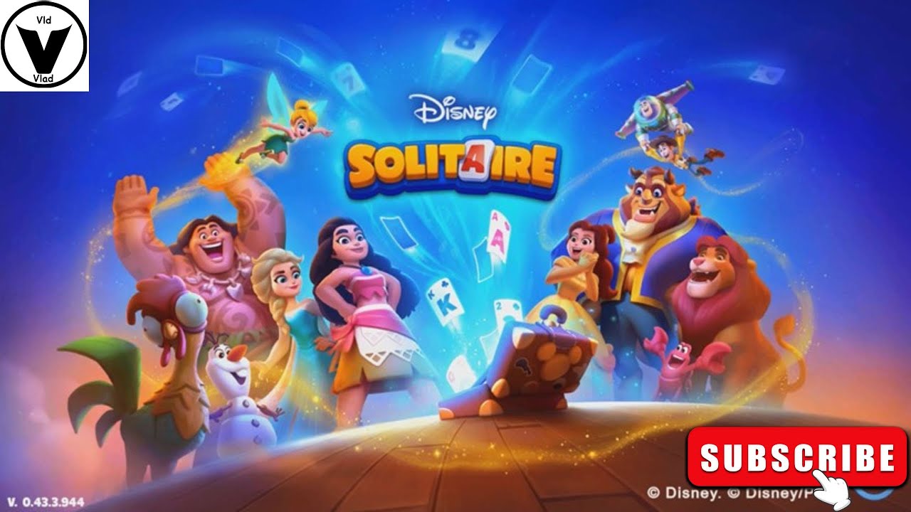 Disney Solitaire  - Beauty and the Beast - Gameplay Android/iOS