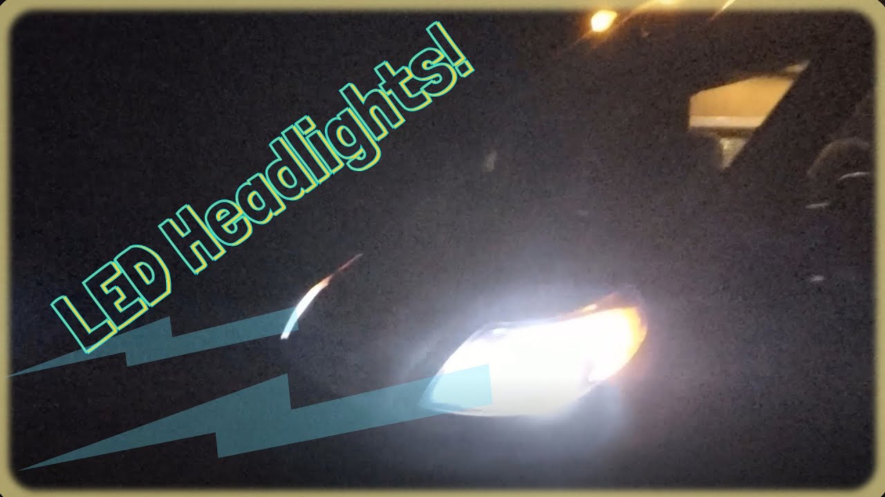 LED Headlights Install and Results for RAM Promaster Van