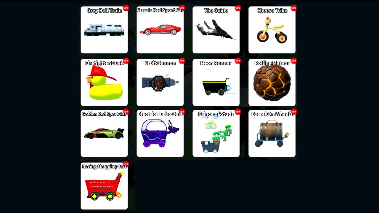 Create a Cart Ride | New Carts | 8/14/2026 | Roblox