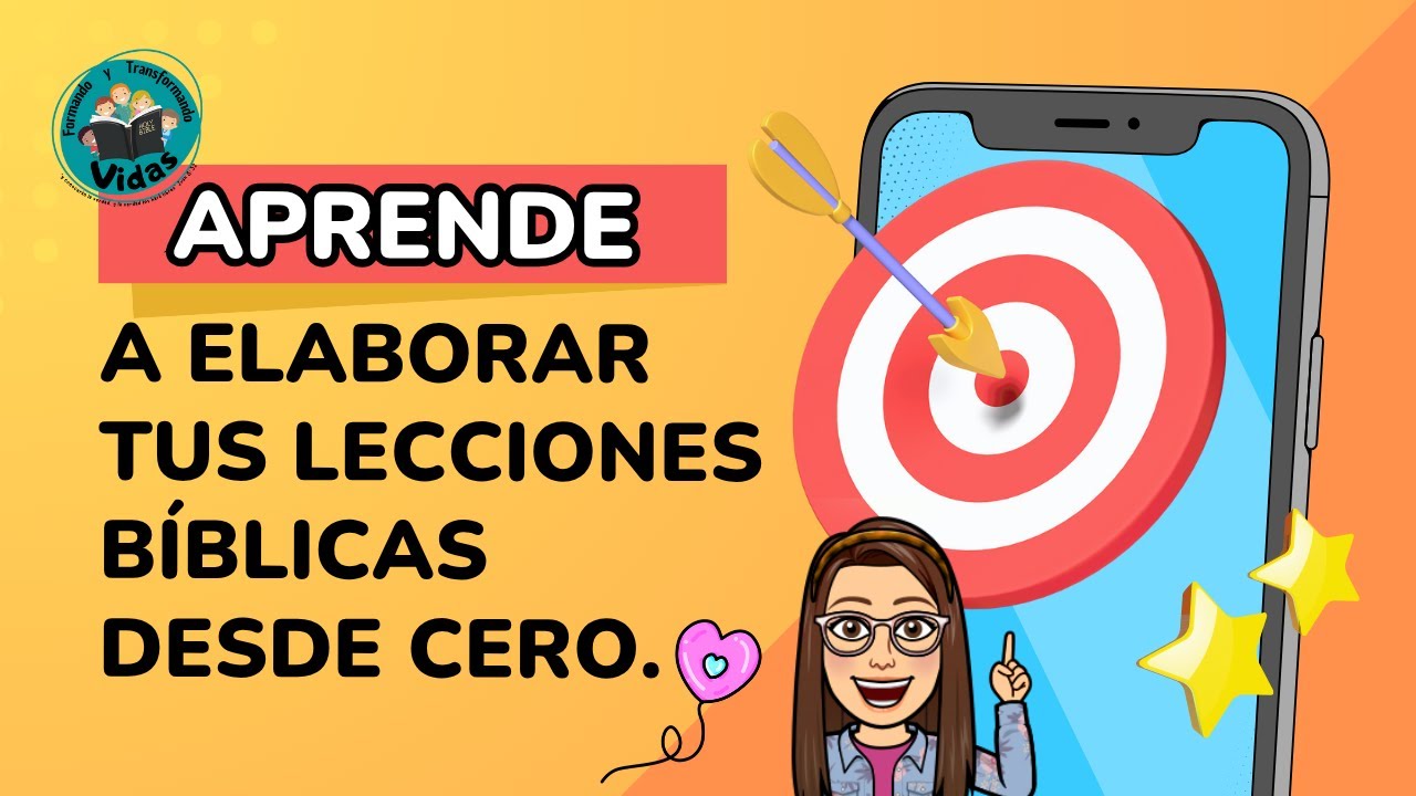 Aprende a elaborar tus propias lecciones bíblicas desde cero. . / maestros de escuela dominical.