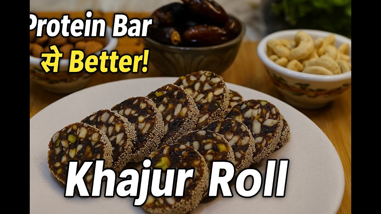 सर्दियों में रोज खाएँ ये खजूर ड्राय फ्रूट रोल… वजह जानकर हैरान रह जाओगे! | Khajur Dry Fruit Roll