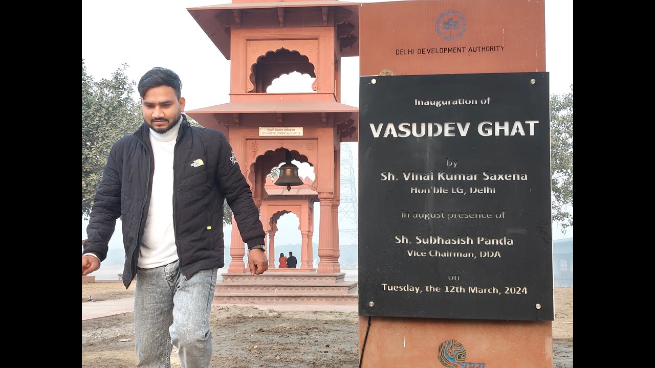 Hidden & Newly Open Ghat in Delhi 😍 | Vasudev Ghat & Yamuna Aarti