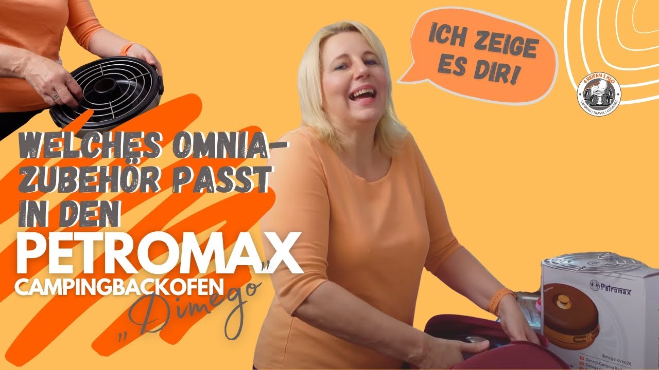 Passt das Omnia-Zubehör in den Petromax Campingbackofen? Probieren wir es aus 😁