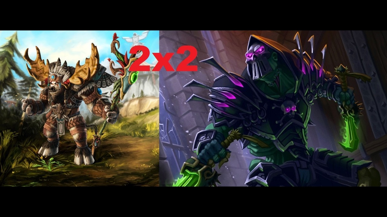 2s WOW TBC ft Minpojke/Mirlol 2400 MMR (Compilation)