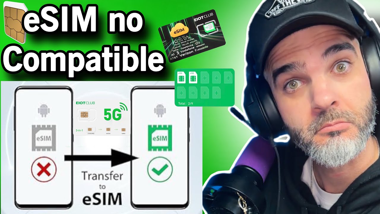 ESIM para Teléfonos no Compatibles ‼️AHORA es Posible actualizar tu MÓVIL🔥