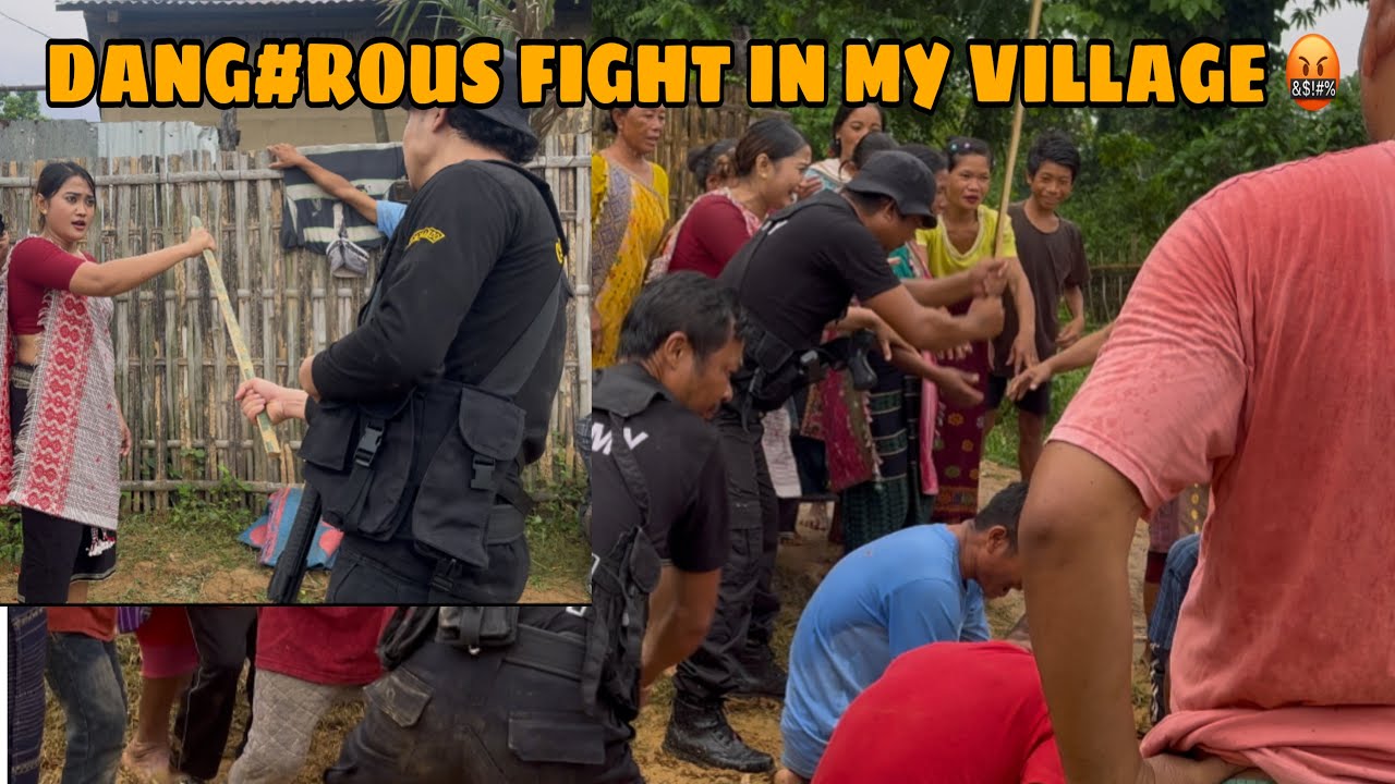 Police Vs Villagers dang#rous Fight 😱
