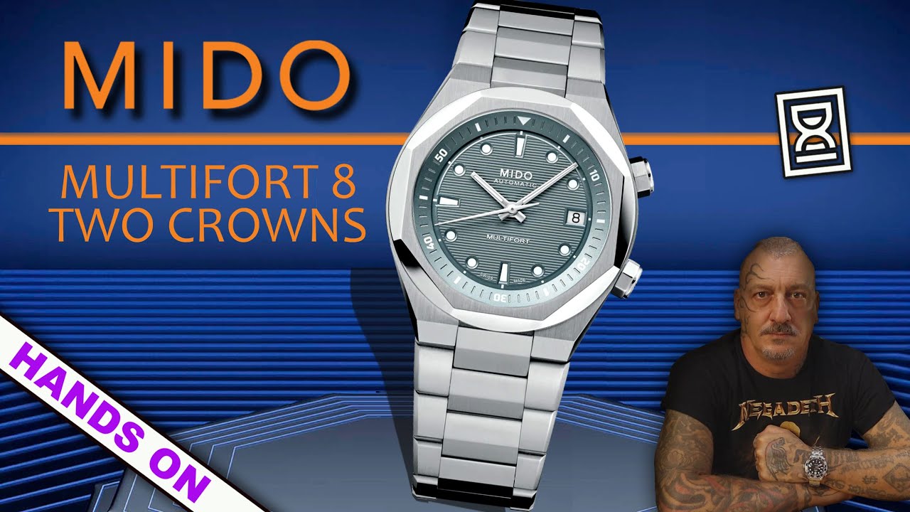 Il nuovo Mido Multifort 8 Two crowns: l'elegante sportivo