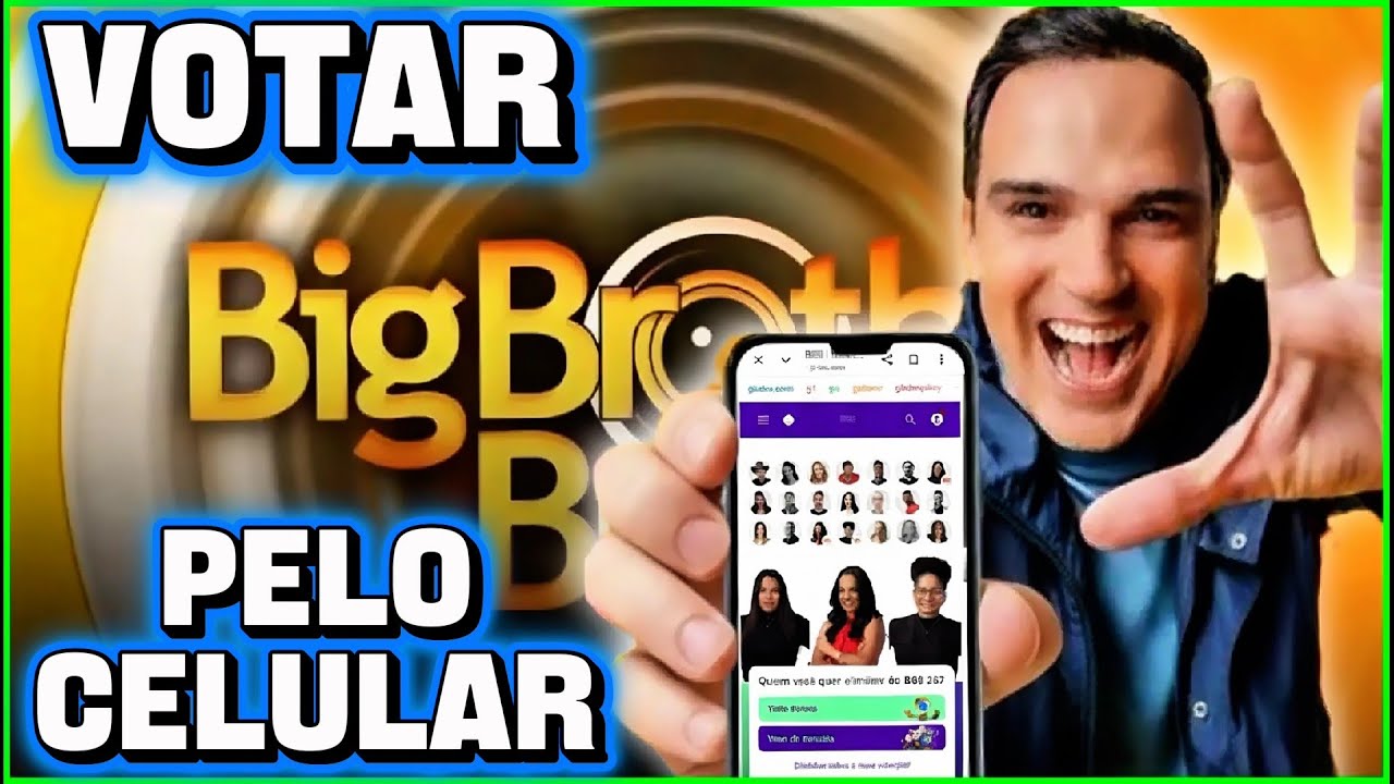COMO VOTAR NO BBB 26 pelo celular eliminar uma pessoa da casa BIG BROTHER BRASIL 2026 