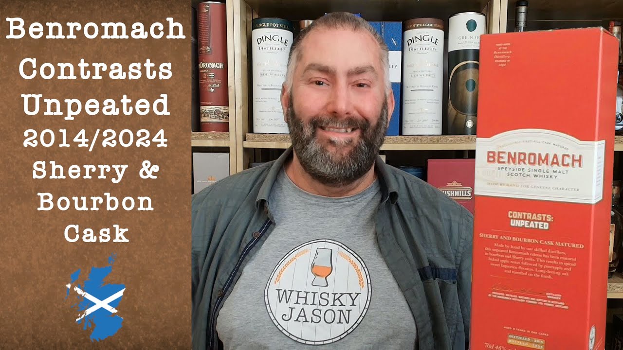 Benromach Contrasts: Unpeated &ndash; 2014/2024 &ndash; Sherry & Bourbon Cask Review by WhiskyJason