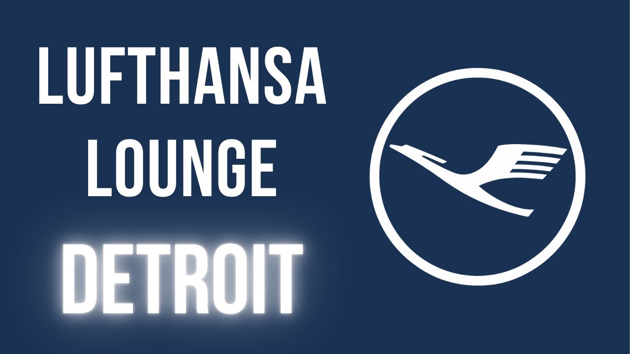 You wont expect a Lufthansa Lounge at Detroit DTW Airport