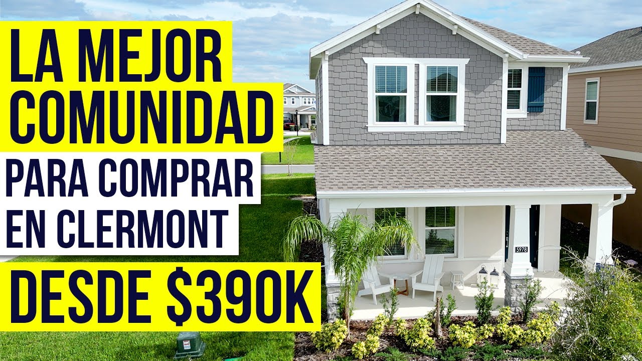 Casas NUEVAS en Clermont Florida con MUCHO potencial de revalorizaci&oacute;n