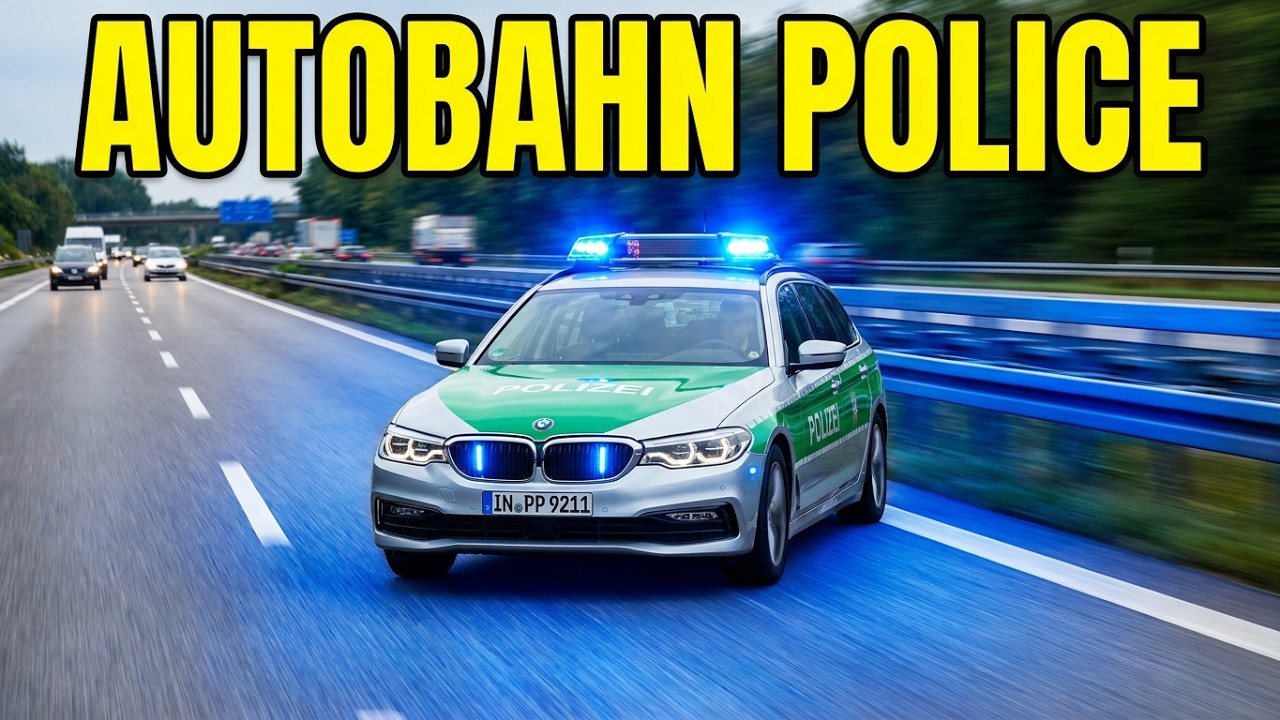 German police cars: State Police, Highway Patrol, SWAT, Riot Police, MP, Federal Police