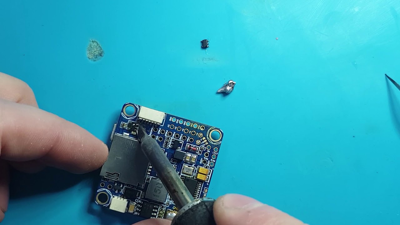 Полетный контроллер не реагирует на подключение USB. Ремонт и диагностика.