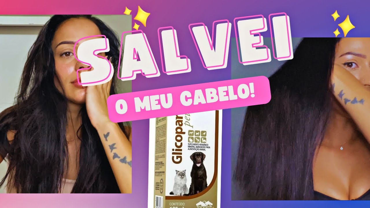 USEI GLICOPAN PET E SALVOU O MEU CABELO ELÁSTICO | Carolina cipola