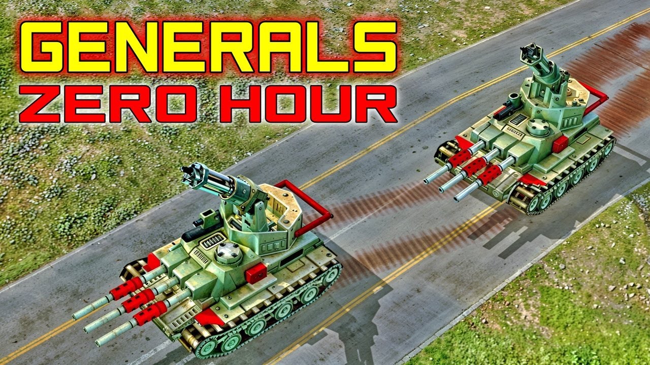 C&C: Generals Zero Hour | Extreme Challenge - 1 vs 7 BRUTAL Units