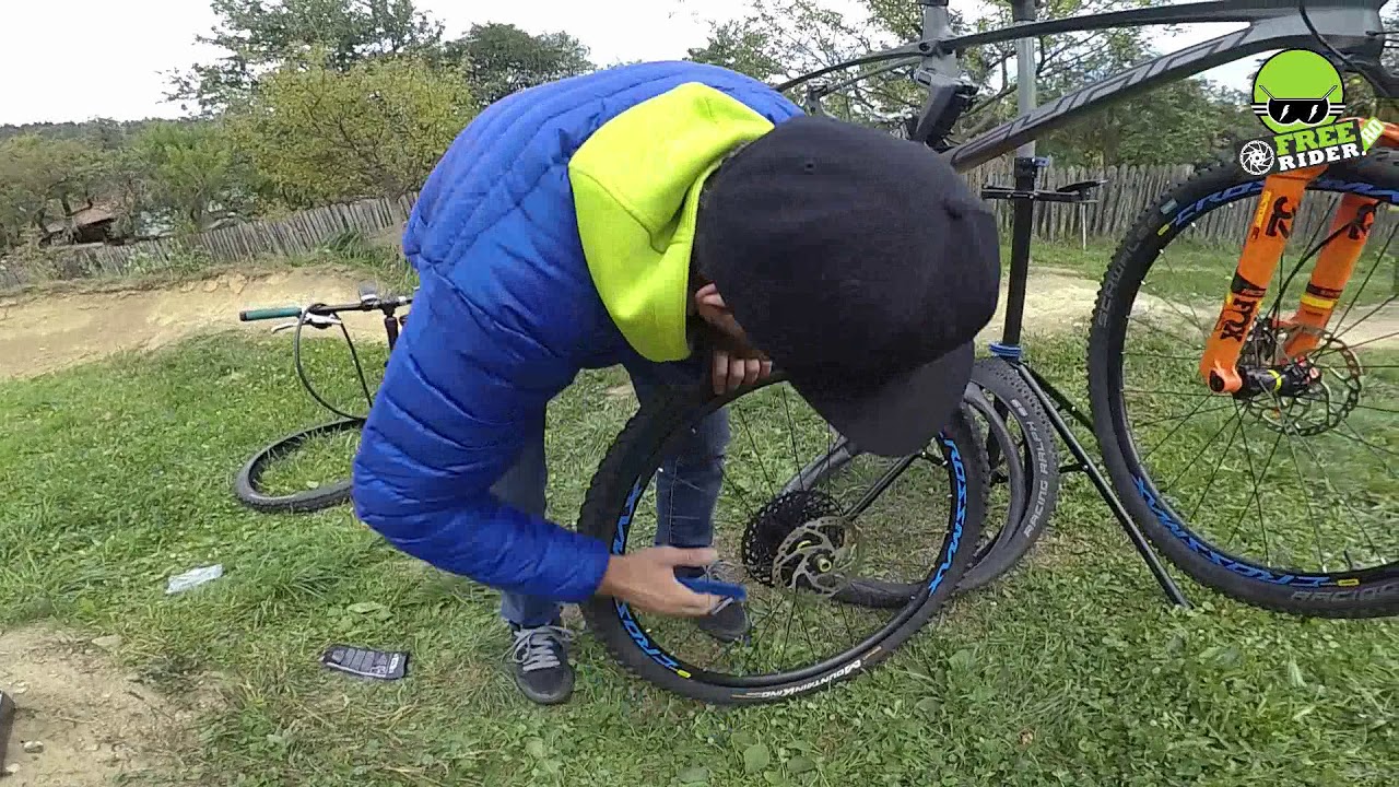 Tubeless pentru bicicletă: cum faci trecerea, pas cu pas