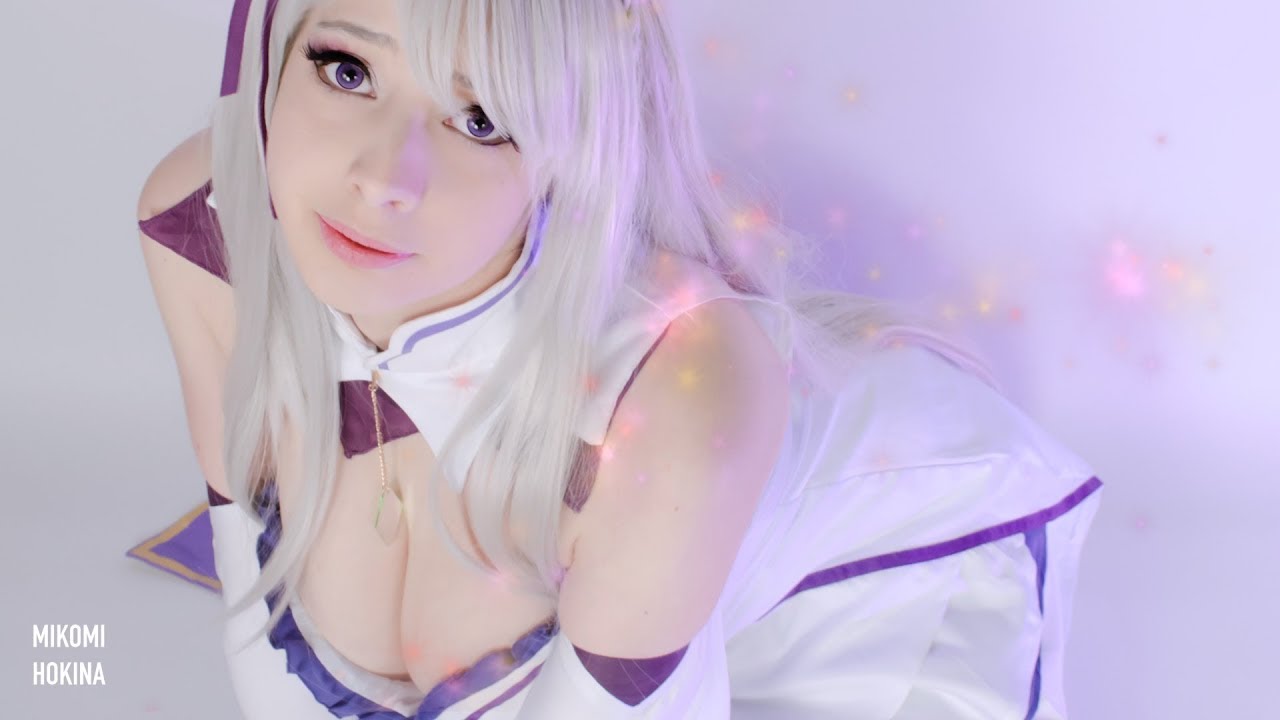 Emilia Zero (Re:Zero ) - RINCH Feat. Mikomi Hokina (Cosplay) | LYRIC VIDEO ♬