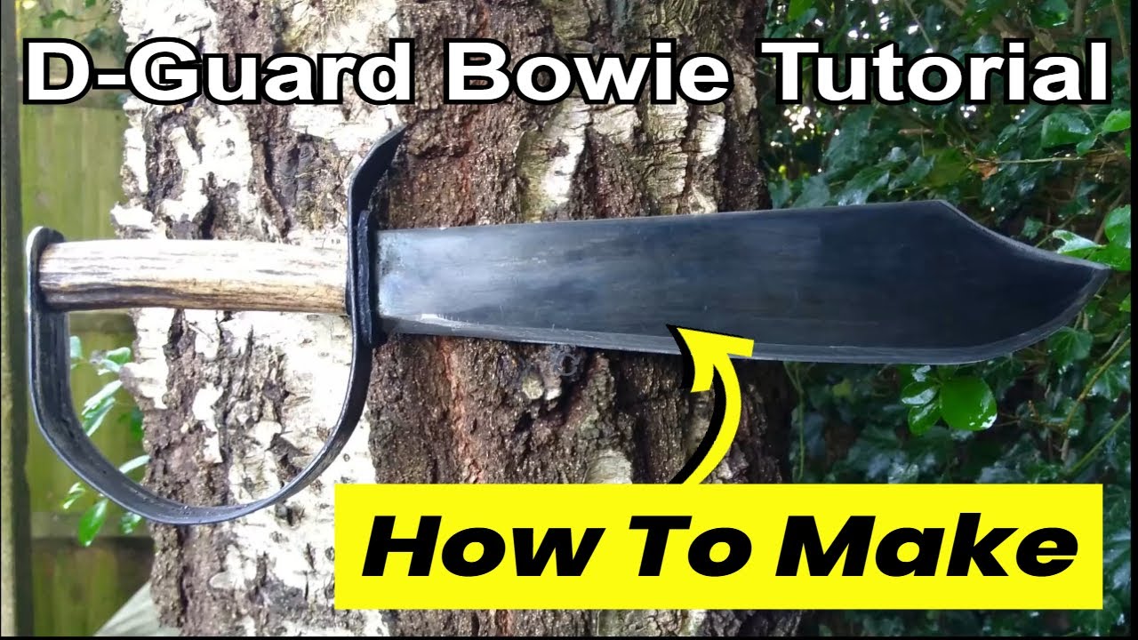 How to make a Bowie Knife from a Bill hook