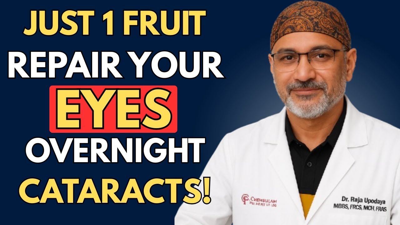 The #1 Fruit You Should Eat Before Sleep for Healthy Eyes | Dr. Pradip Jamnadas .