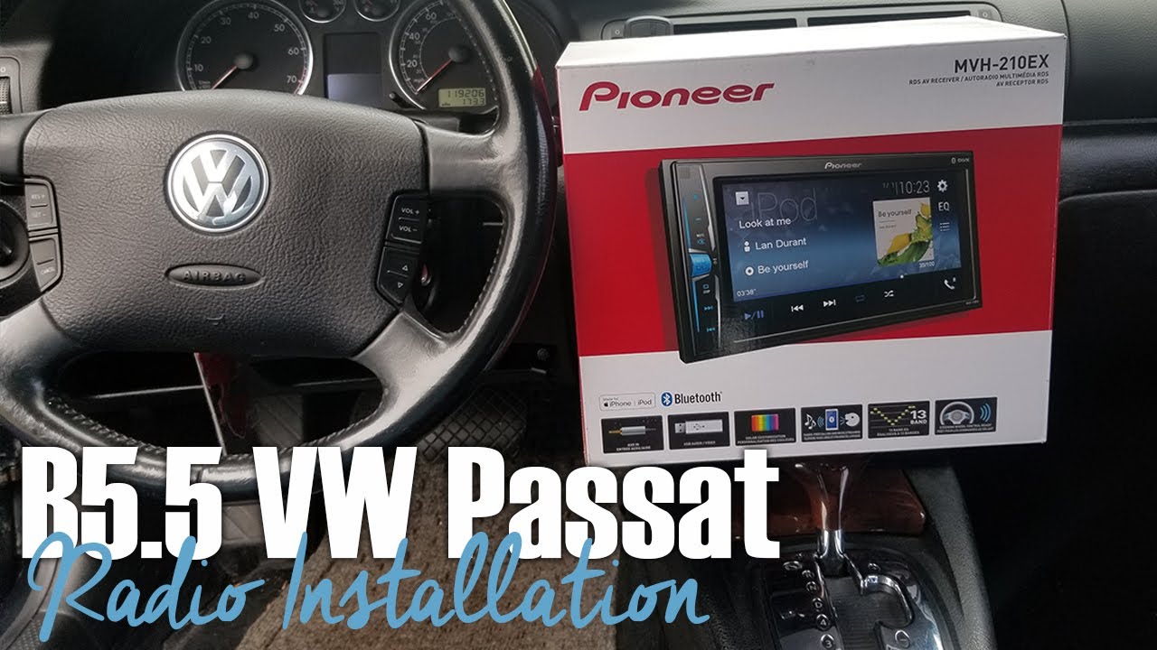 B5.5 Volkswagen Passat Aftermarket Radio Install