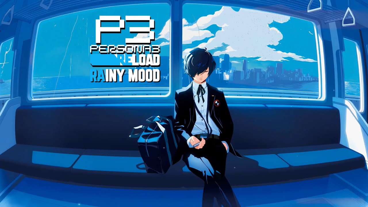 Persona 3 Reload ペルソナ Rainy Mood - Makoto's train ride | Chill Music
