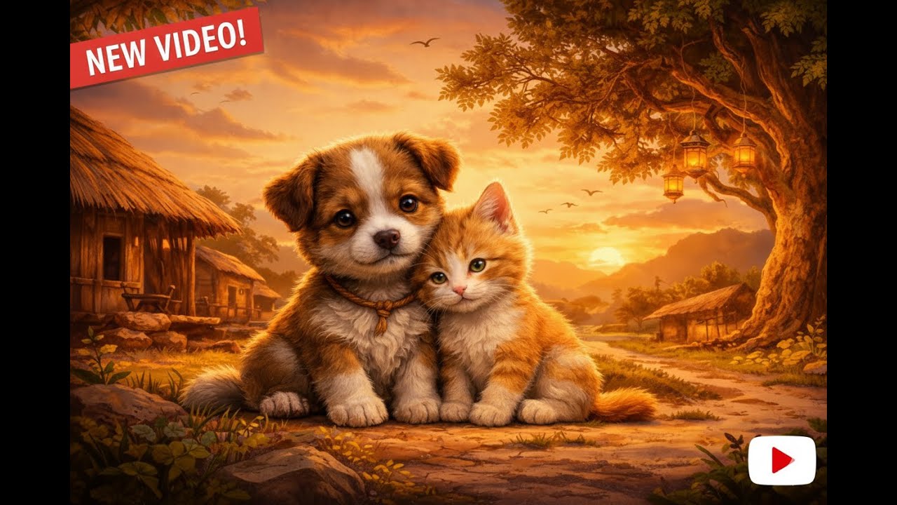 AI Cat and Dog funny clips 😆😎