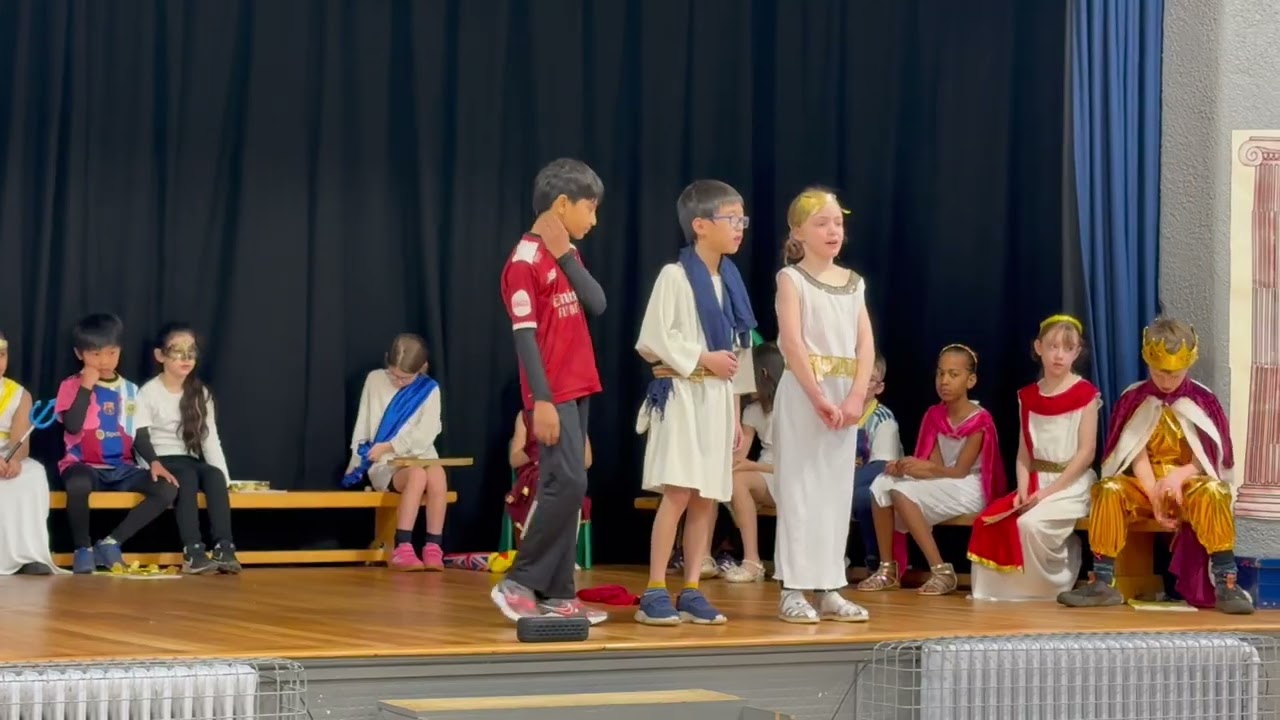 Y4 Bishops Great Greek Class Assembly!