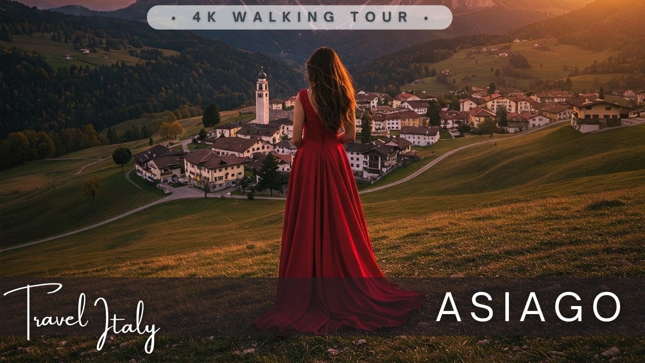Asiago - Italy 4K Walking Tour - Captions & Immersive Sound [4K ] 📸 | Ep.8