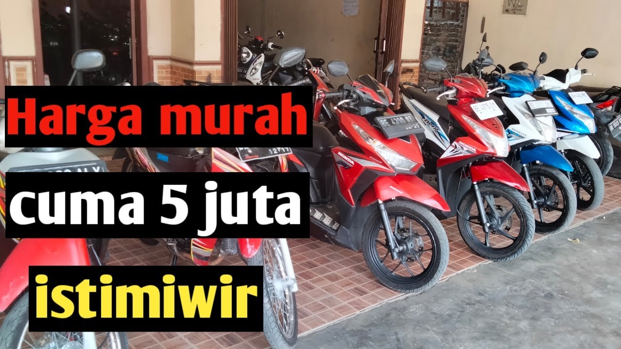 Motor bekas lampung, jual motor harga 6 juta💯
