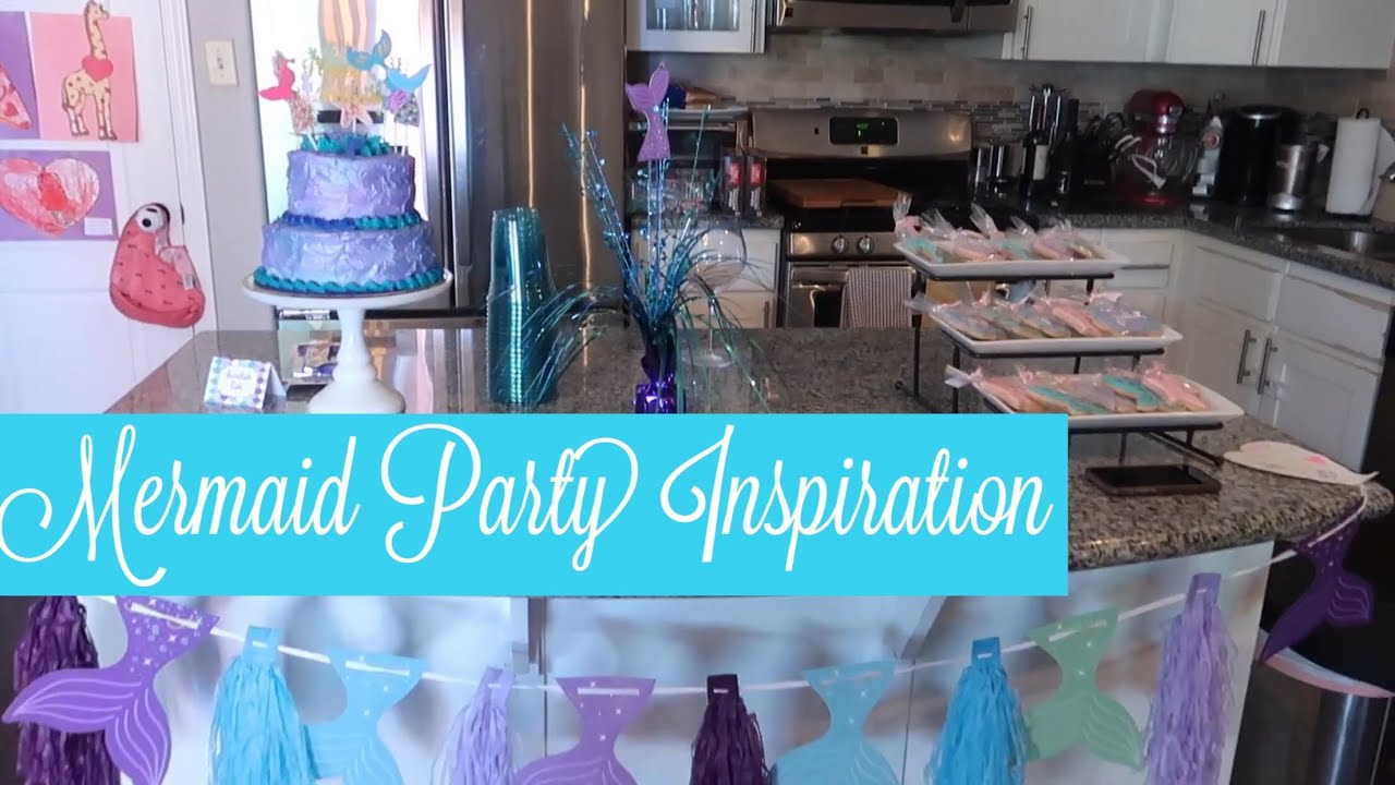 MERMAID PARTY INSPIRATION // FRIST BIRTHDAY PARTY // PARTY DECOR HAUL