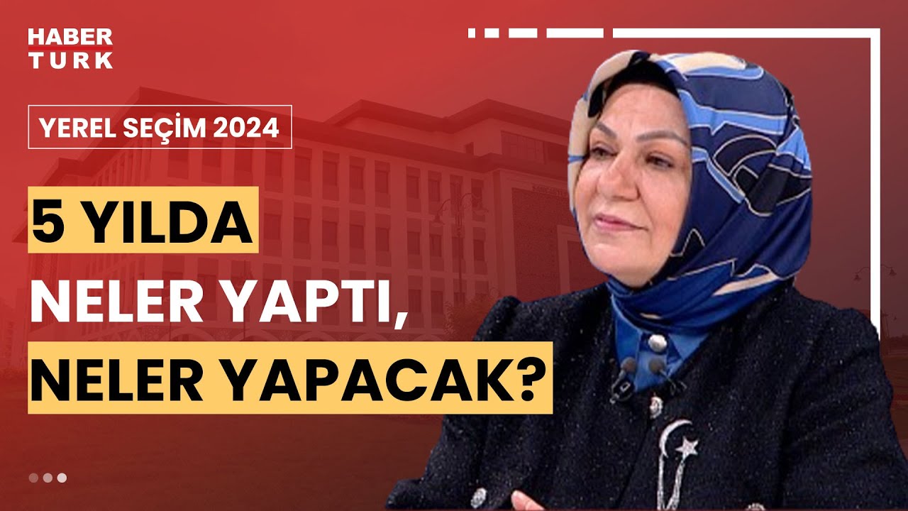 Sancaktepe Belediye Başkanı Şeyma Döğücü Habertürk'te | Yerel Seçim 2024 - 12 Mart 2024