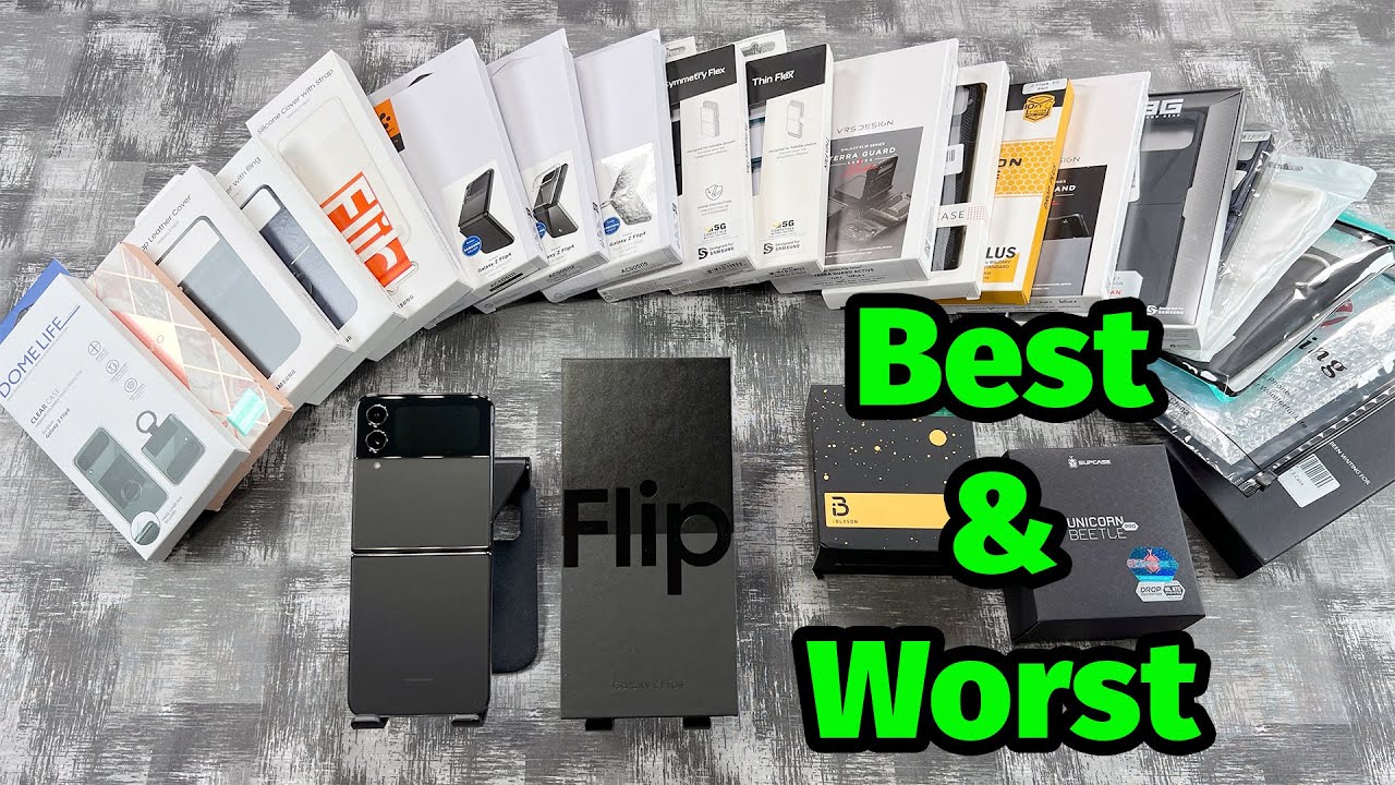 Best And Worst Cases For Samsung Galaxy Z Flip 4