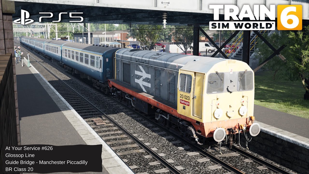 TSW6 At Your Service #626: Glossop Line / Guide Bridge - Manchester Piccadilly