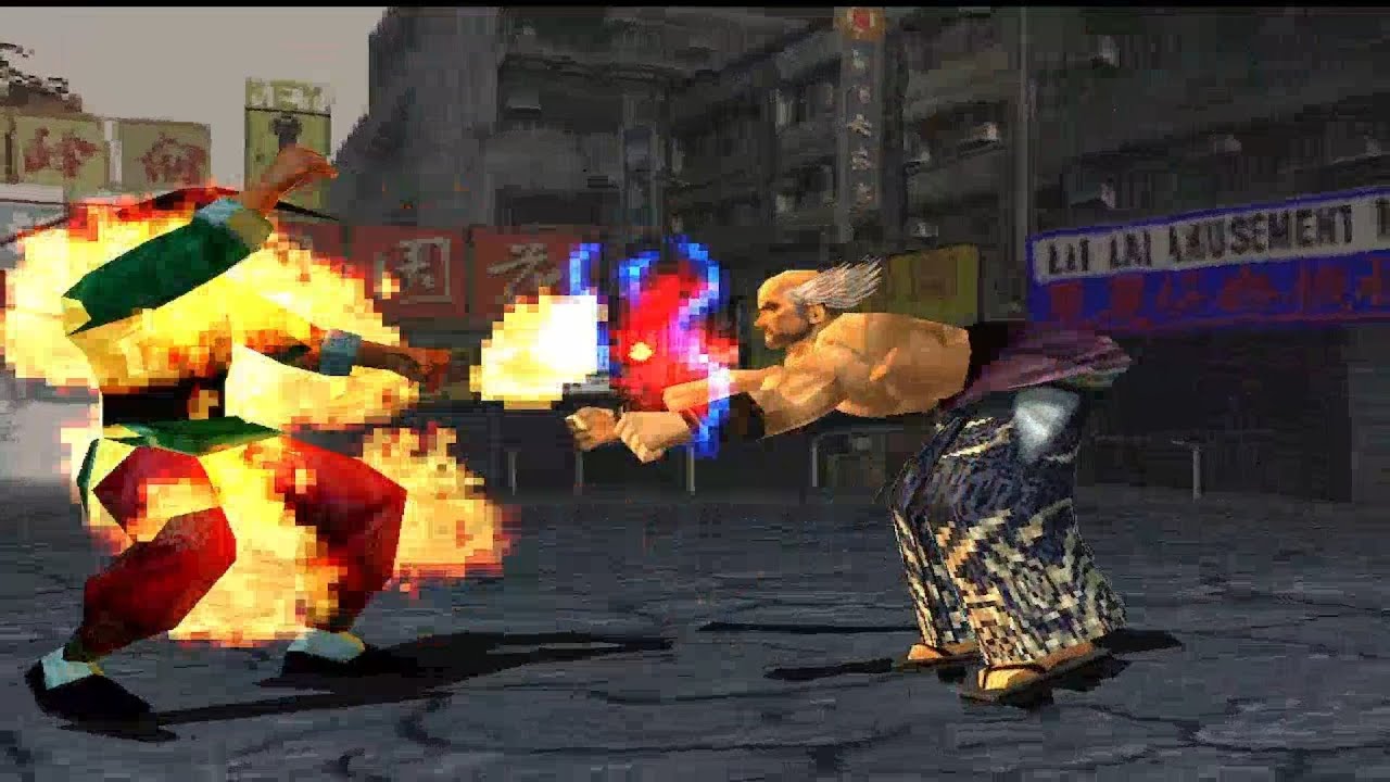 Tekken 3 Heihachi with Gon Moves Arcade