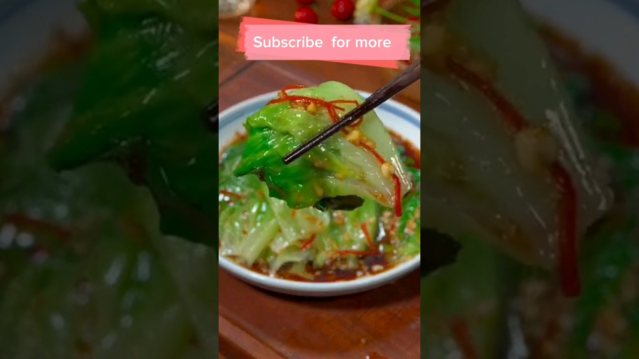 SAYUR SELADA ALA HONGKONG 
