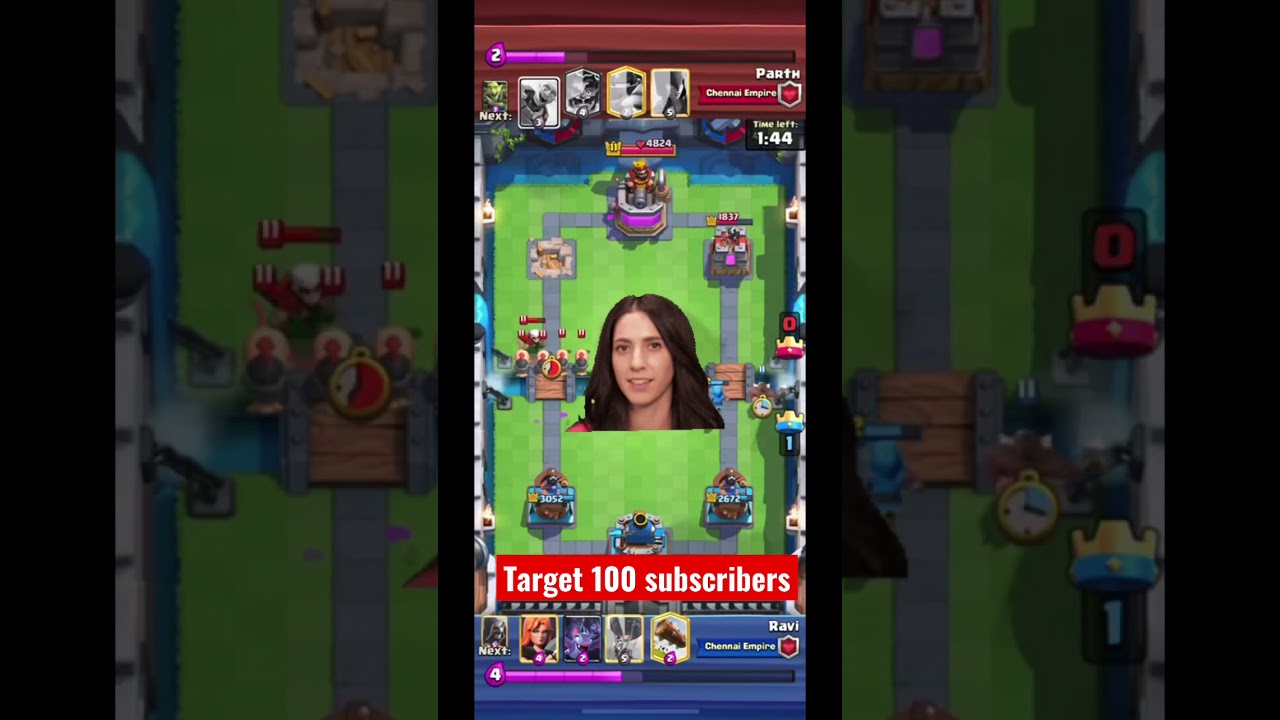 Clash Royale| 2X toxic Player with clan mates fun..#shorts#tiktok#trending