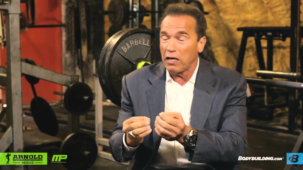 Arnold Schwarzenegger on Training Partners