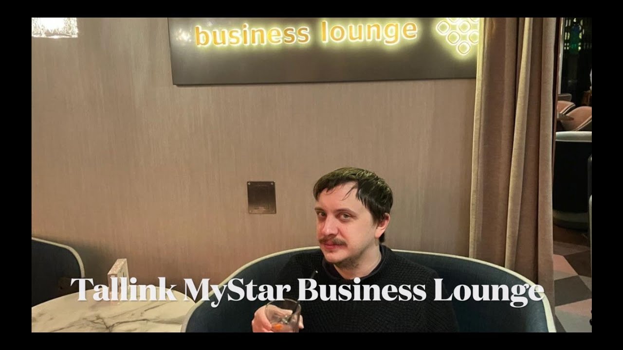 Tallink MyStar Business Lounge 2025: Роскошный паромный перелет Хельсинки-Таллинн