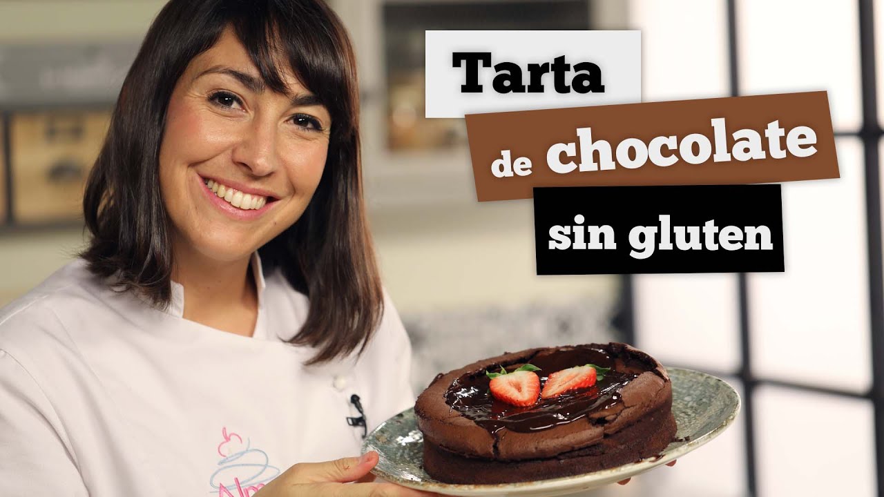 TARTA RÚSTICA DE CHOCOLATE SIN GLUTEN